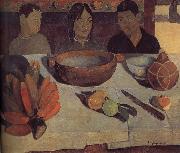 Paul Gauguin, Meal